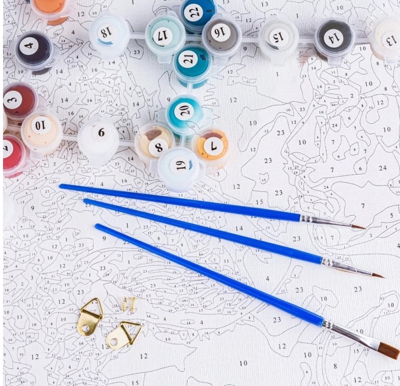 Očarljivo slikanje po številkah - Fox